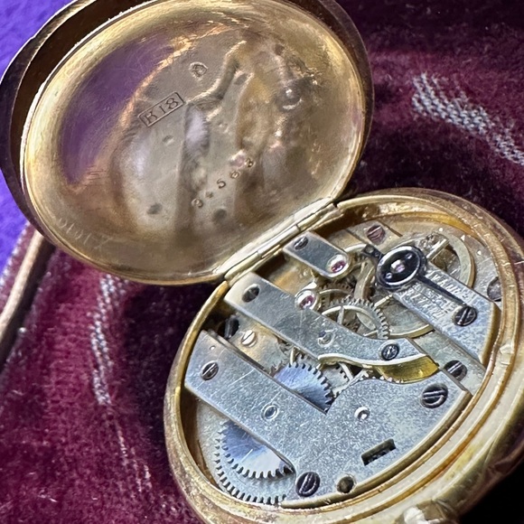 Locle Switzerland 18k Solid Gold Philippe DuBois - Picture 4 of 7